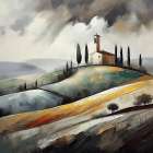 Tuscan Reverie Art Print