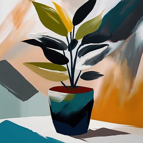 Vase of Verve Minimalist Print