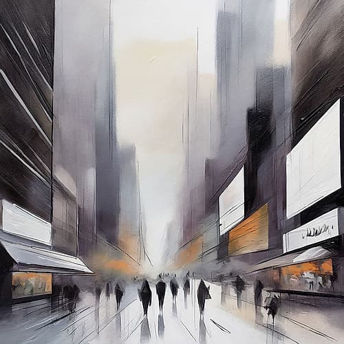 Vivid Metropolis Art Print