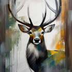 Woodland Watcher Art Print