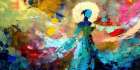 Colors Caress Art Print