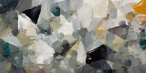 Geometric Balance Abstract Art Print