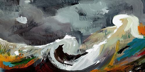 Seascapes Fury Art Print