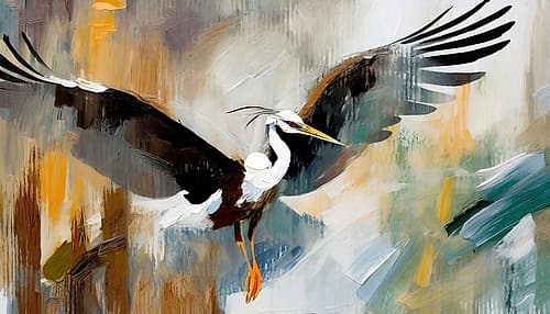 Graceful Flight Art Print
