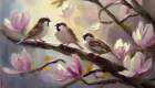 Magnolia Musings Art Print