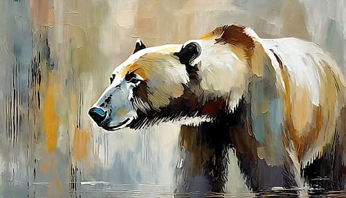 Polar Presence Art Print