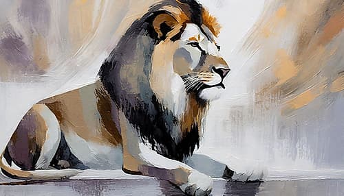 Portrait of Power Art Print