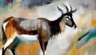 Pronghorn Passage Art Print