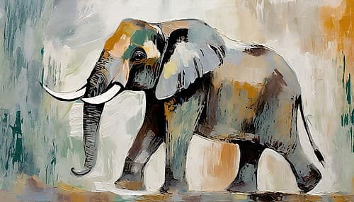 The Gentle Behemoth Art Print