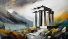 Civilizations Remnants Art Print