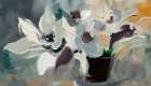 Abstracted Blossoms Art Print