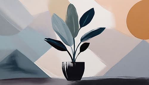 Canvas of Chlorophyll Art Print