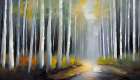 Luminous Pathway Art Print
