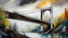 Alleghenys Amber Art Print