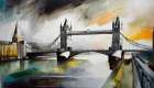 Reflections of the Thames Art Print