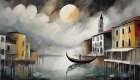 Venetian Serenade Art Print