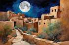 Adobe Houses Art Print