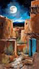 Alleyway Of Adobe Art Print