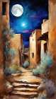 Alleyway Of The Moon Art Print