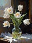 Blossoms In A Jar Art Print