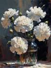 Blossoms In Glass Art Print