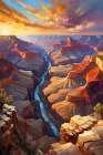 Canyon Sunrise Art Print