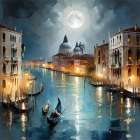 City On Water Coastal Print
