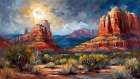Desert Dreamscape Art Print