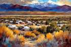Desert Oasis Art Print