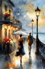 Enchanted Evening Art Print