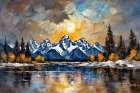 Ethereal Reflections Art Print