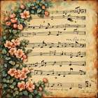 Floral Melody Art Print