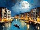 Gondola Ride Coastal Print