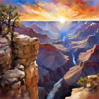 Grand Canyon Sunrise Art Print