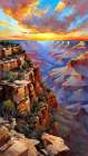 Grand Canyon Sunset Art Print