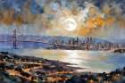 Lights Of The City Art Print