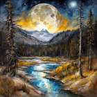 Lunar Illumination Art Print