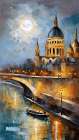 Moonlit Cathedral Art Print