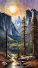 Mountain Valley Art Print