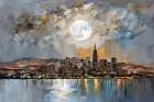 Nighttime Lights Art Print