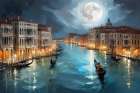 Nighttime Serenade Coastal Print