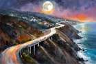 Pacific Coast Highway I Art Print