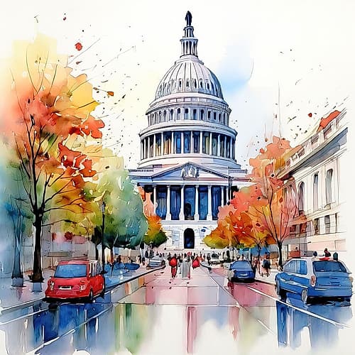 Reflection Of Power Art Print