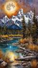 River Reflection Art Print