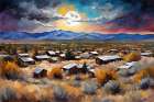 Rural Sunset Art Print