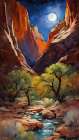 The CanyonS Edge Art Print