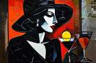 The Face Of A Woman. Art Print