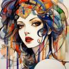 The Lady Of Dreams Art Print