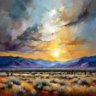 The Suns Rays Art Print