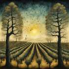 The Tree People Art Print